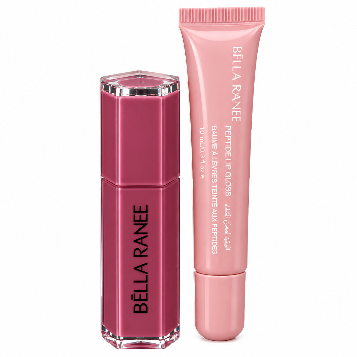 Bella Ranee Lipstick and Peptide Lip Gloss Set - YB2004