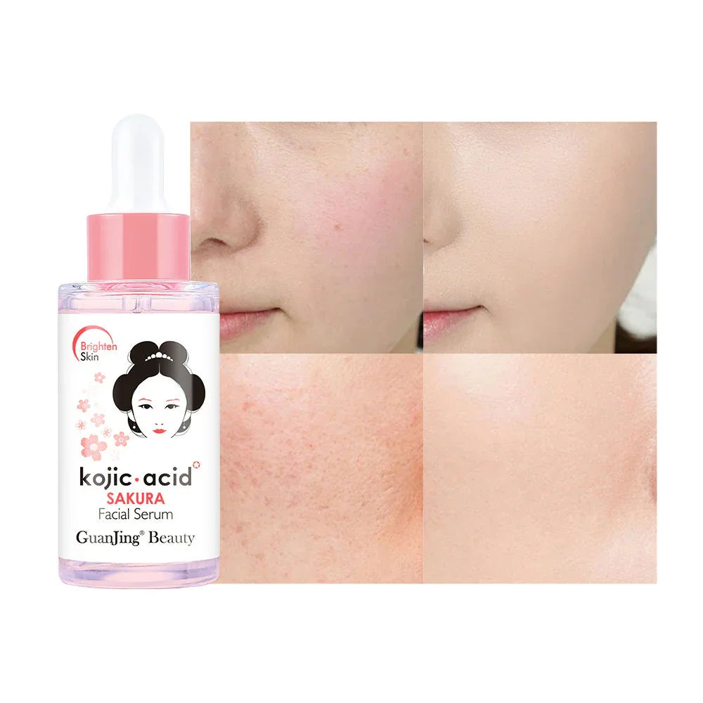 Guanjing Beauty Kojic Acid Sakura Facial Serum - 40ml