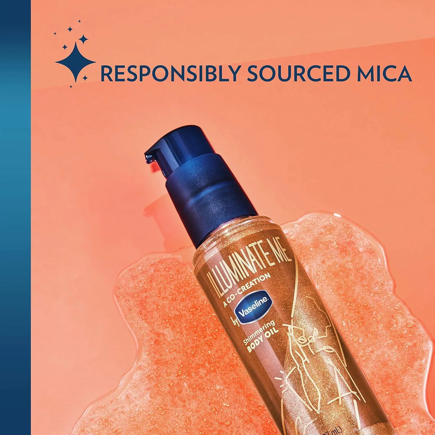 Vaseline Illuminate Me Shimmering Body Oil - 95ml