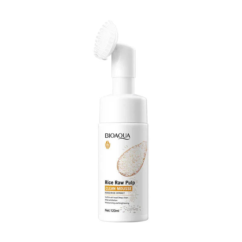 BIOAQUA Rice Raw Pulp Clean Mousse - 120ml