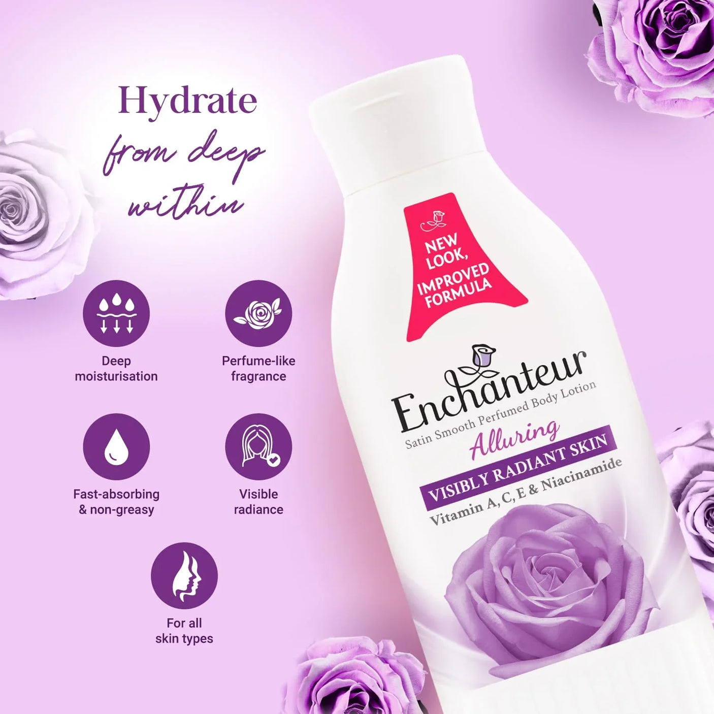 Enchanteur Alluring Perfumed Body Lotion - 250ml