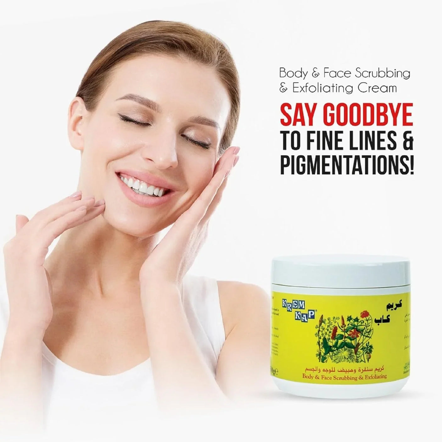 Krem Kap Body & Face Scrubbing & Exfoliating Cream - 500g