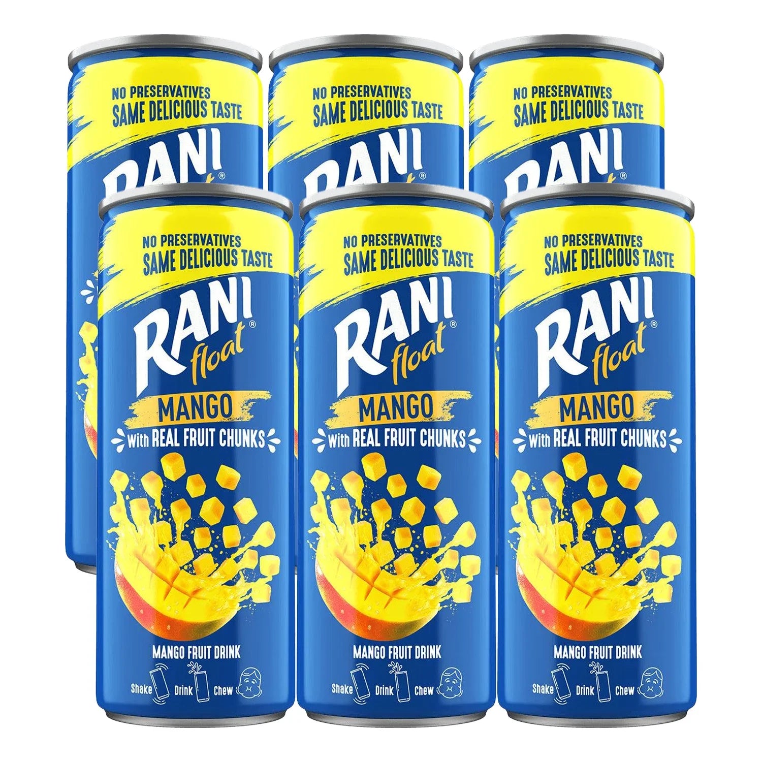 Rani Float Mango Fruit Drink - 240ml × 6 Pcs (Offer)