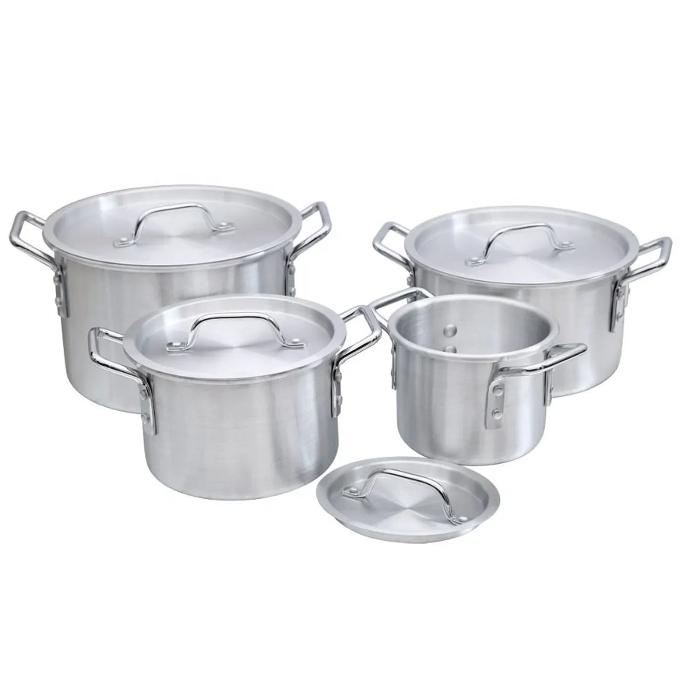 Aluminum Stock Pot 8 Pcs Set