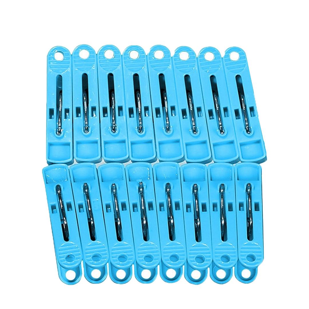 Multipurpose Clothespins Clips - 16 Pcs