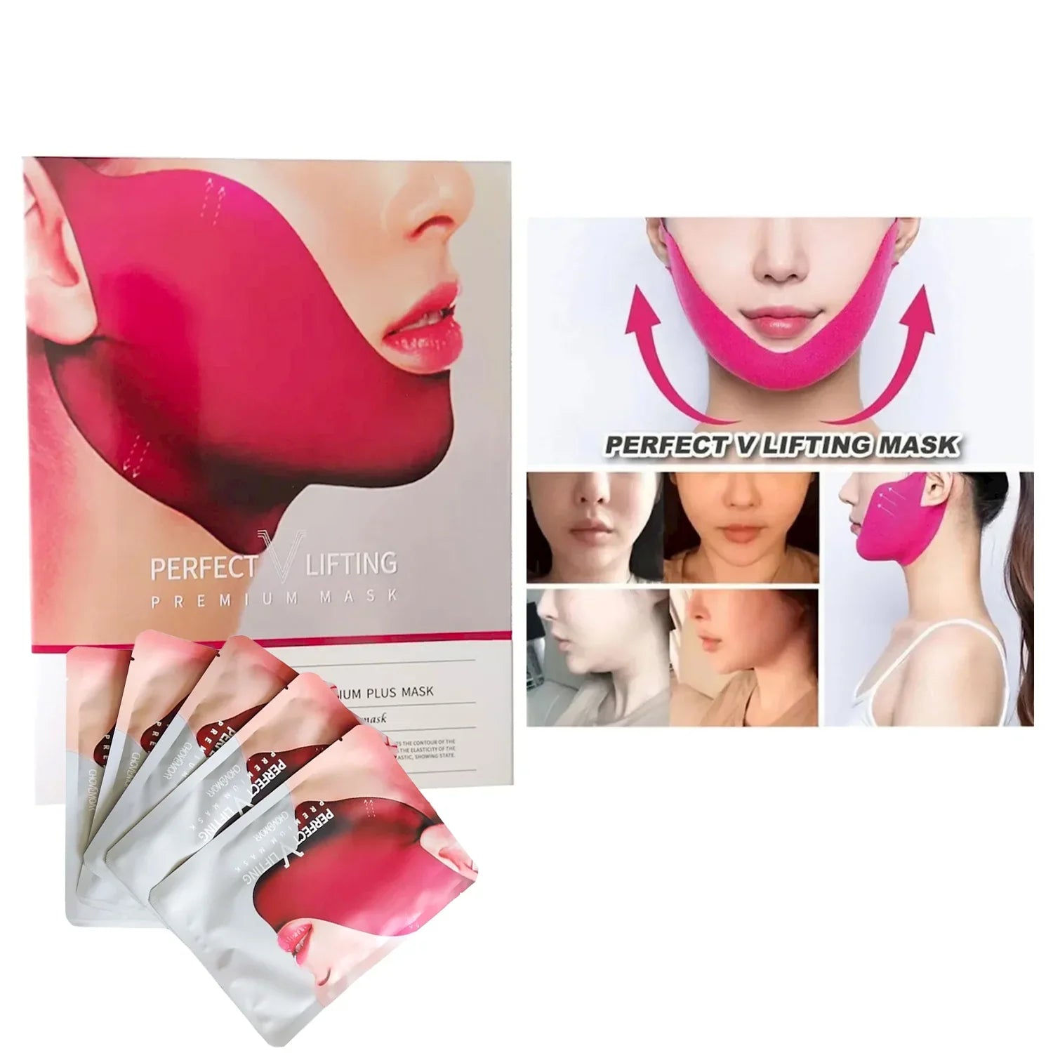 Chovemoar Perfect V Lifting Premium Plus Face Mask CM-155