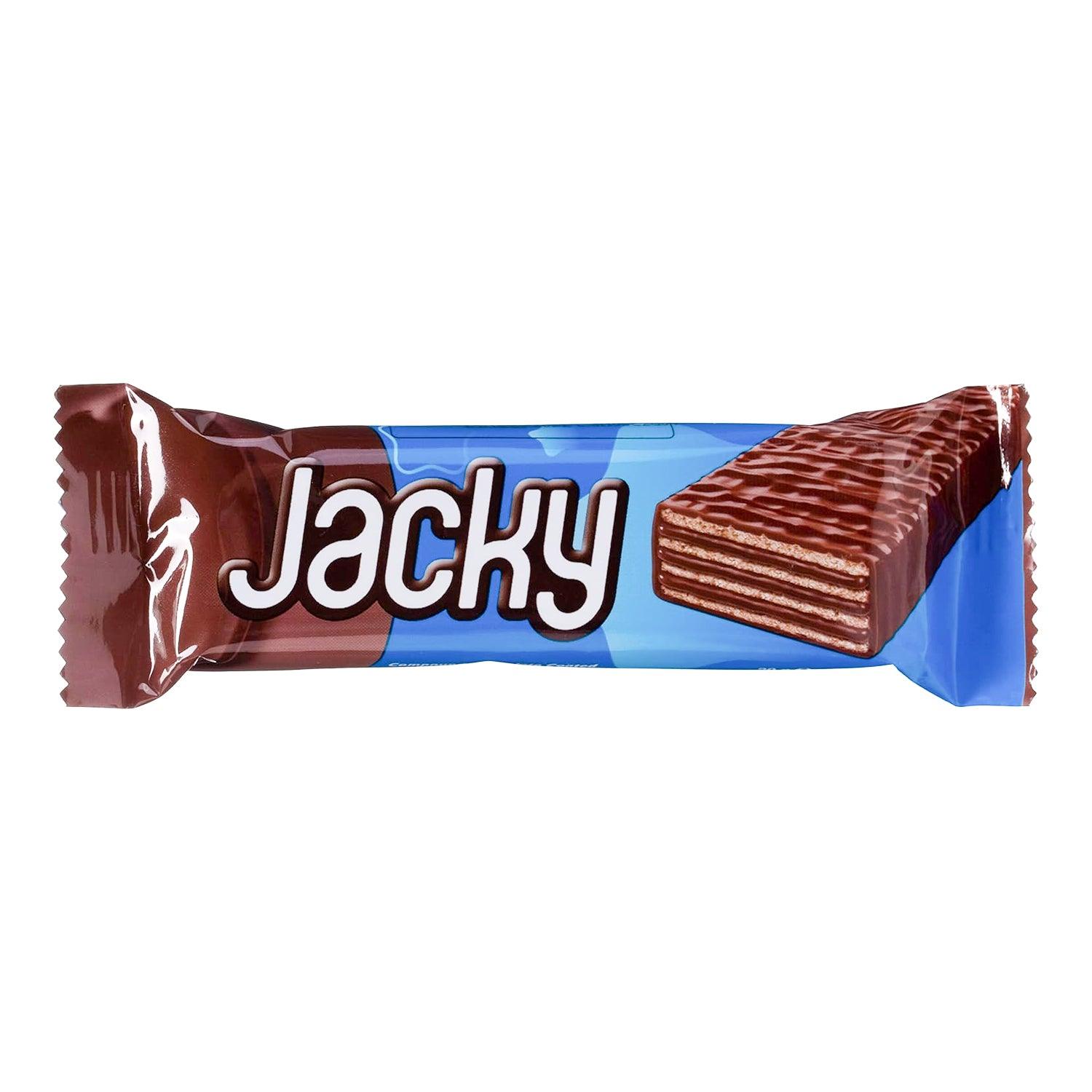 Jacky Cocoa Coated Wafer With Cocoa Cream - 20g × 24 Pcs