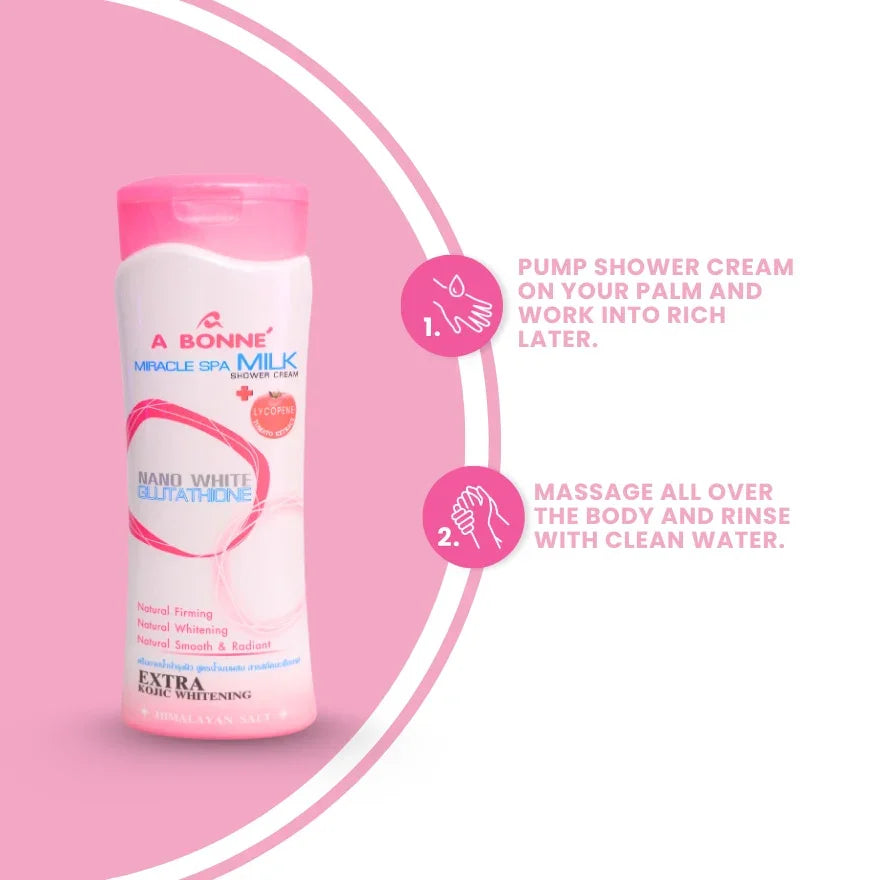 A Bonne Miracle Spa Milk Shower Cream - 400ml