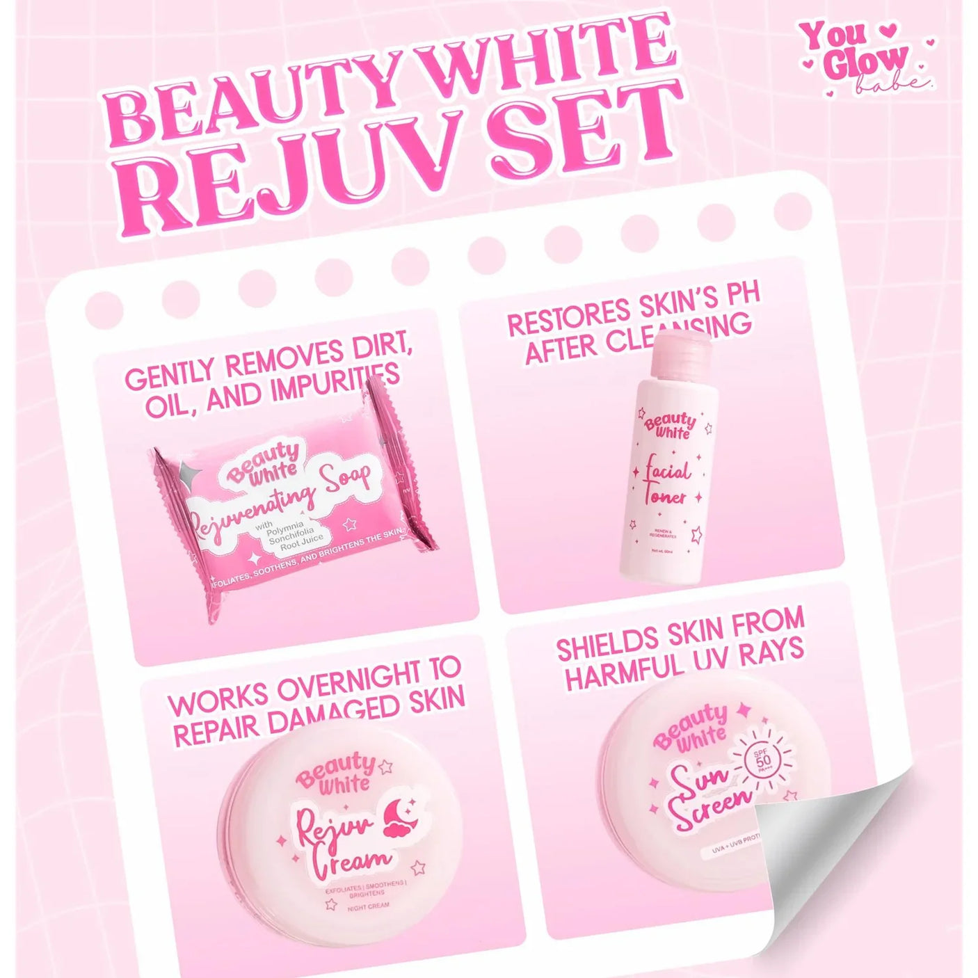 You Glow Beauty White Rejuv Set