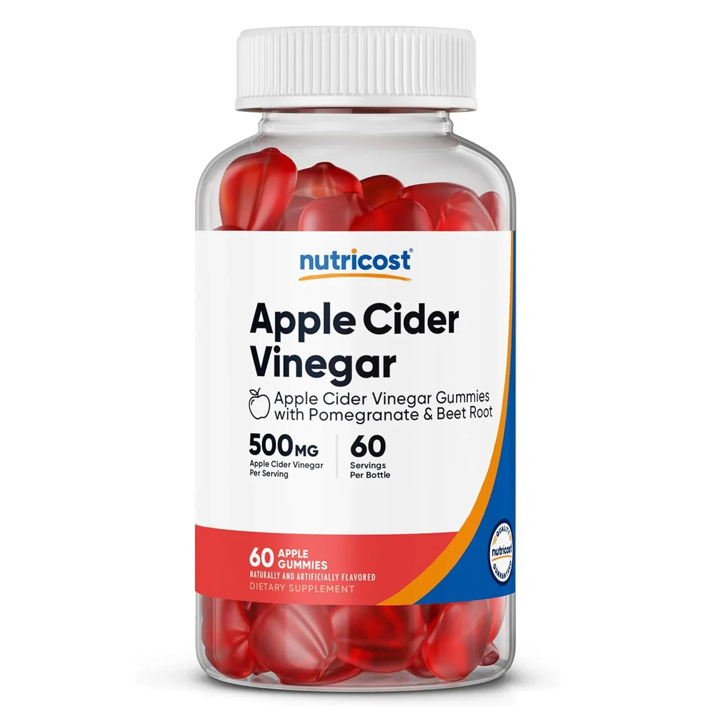 Nutricost Apple Cider Vinegar - 60 Gummies