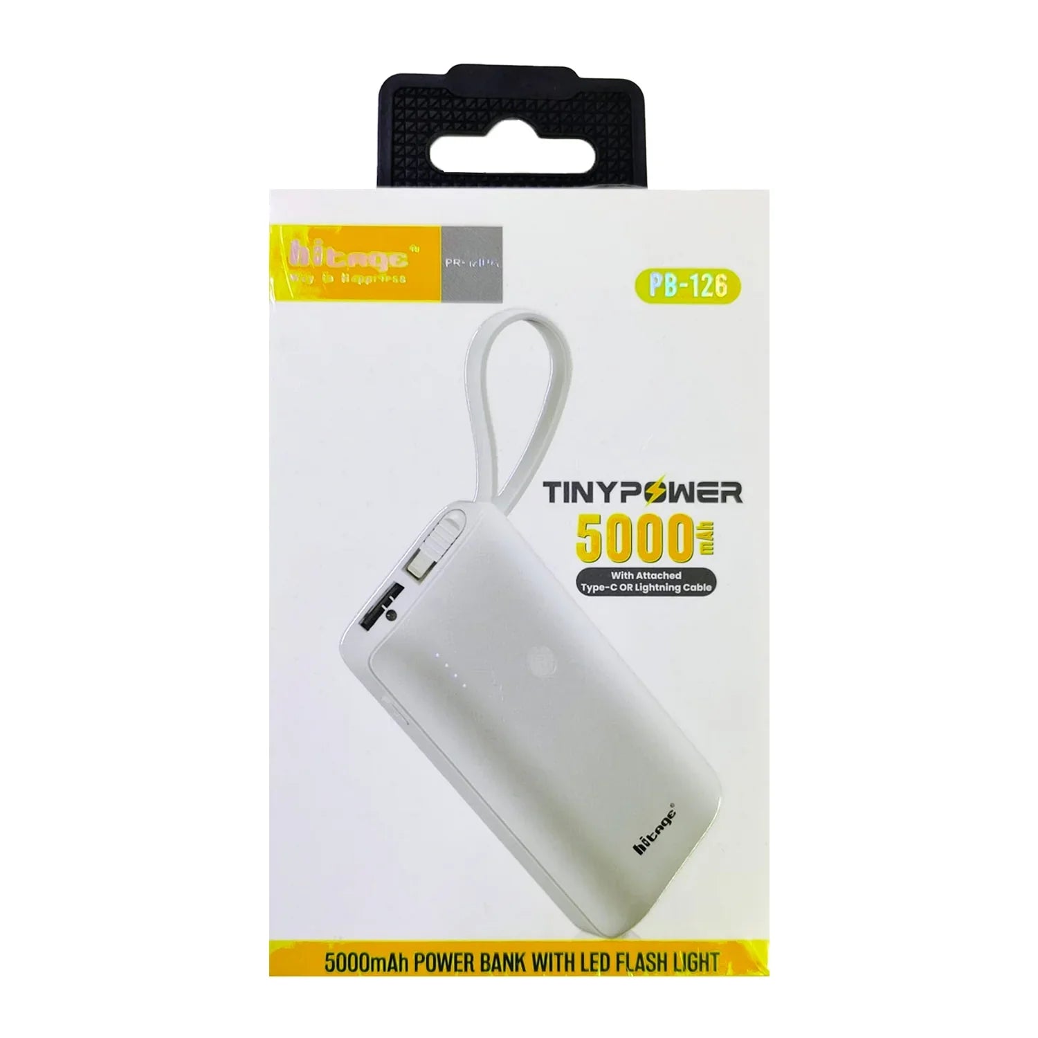 Hitage Tiny Power Bank 5000mAh PB-126