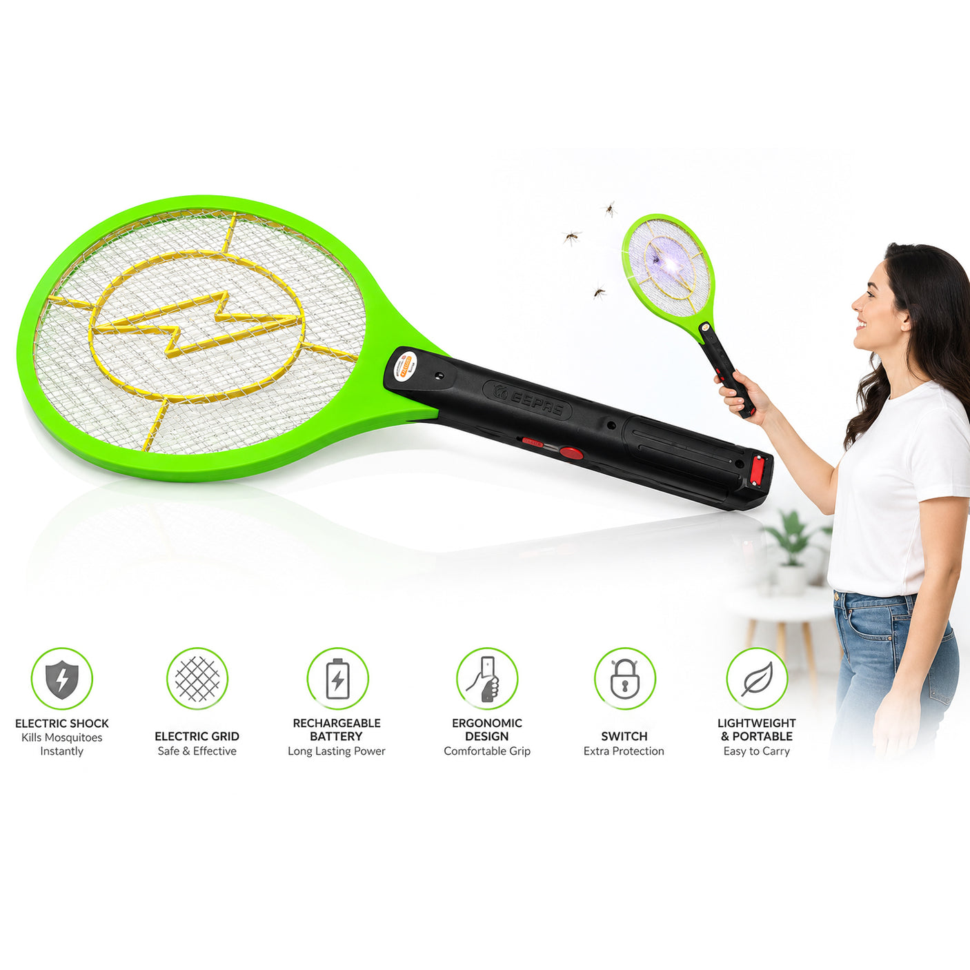 Rechargeable Mosquito Bat LTD-056