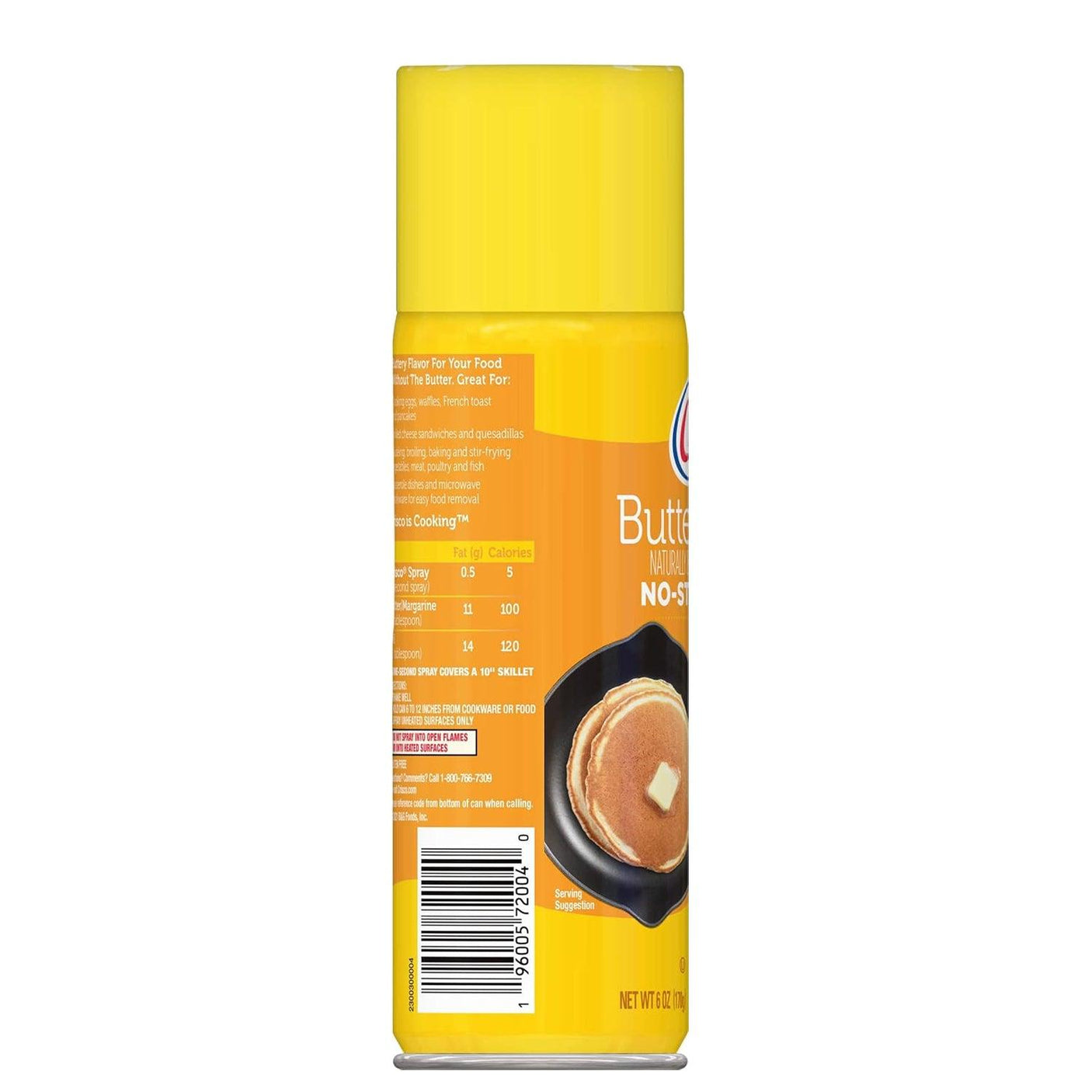 Crisco Non Stick Butter Flavor Cooking Spray - 170g