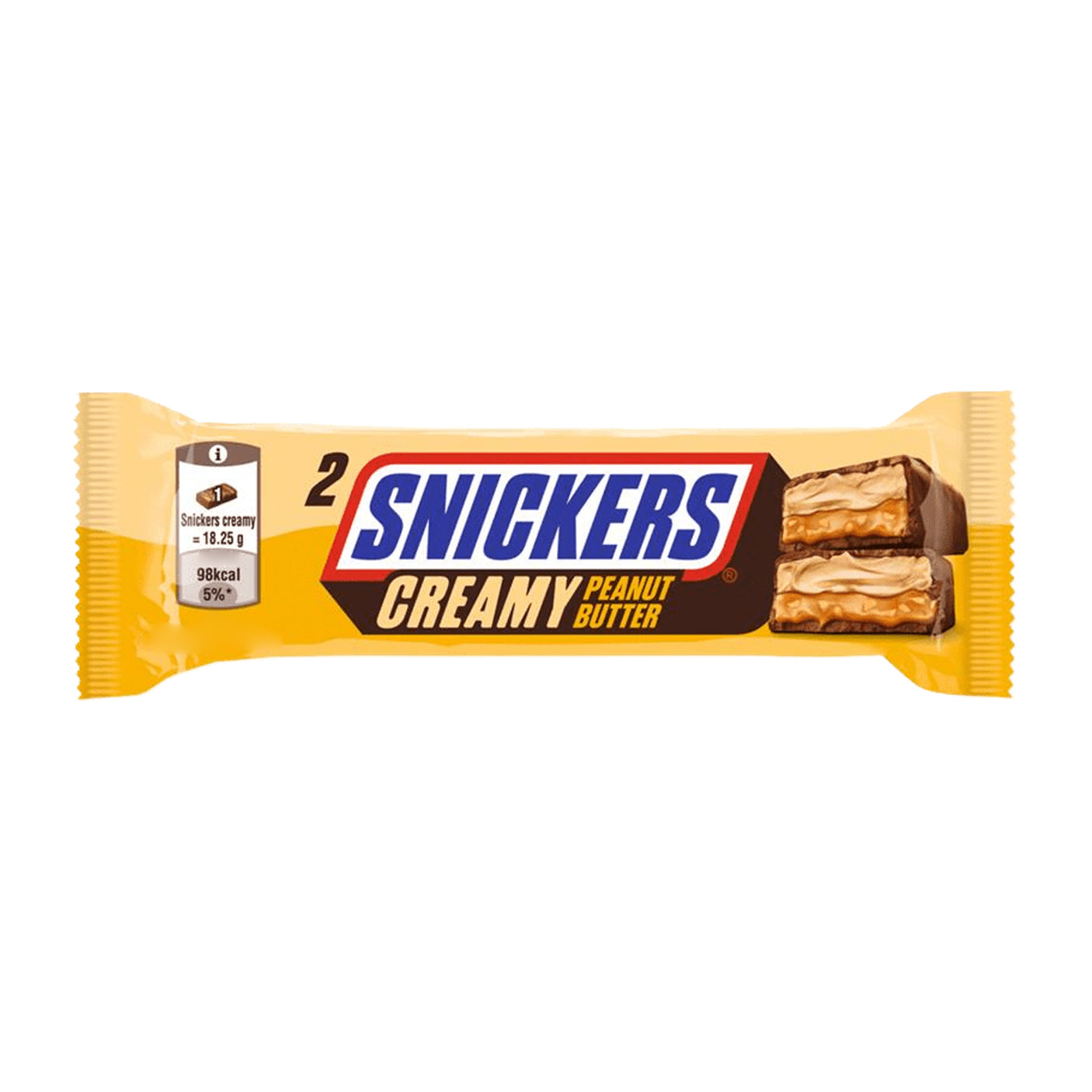 Snickers Creamy Peanut Butter Chocolate - 36.5g