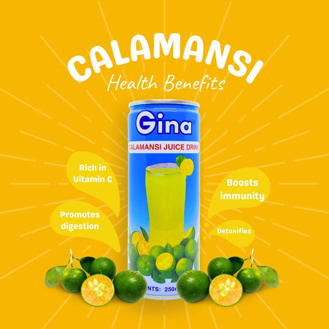 Gina Calamansi Juice Drink - 250ml