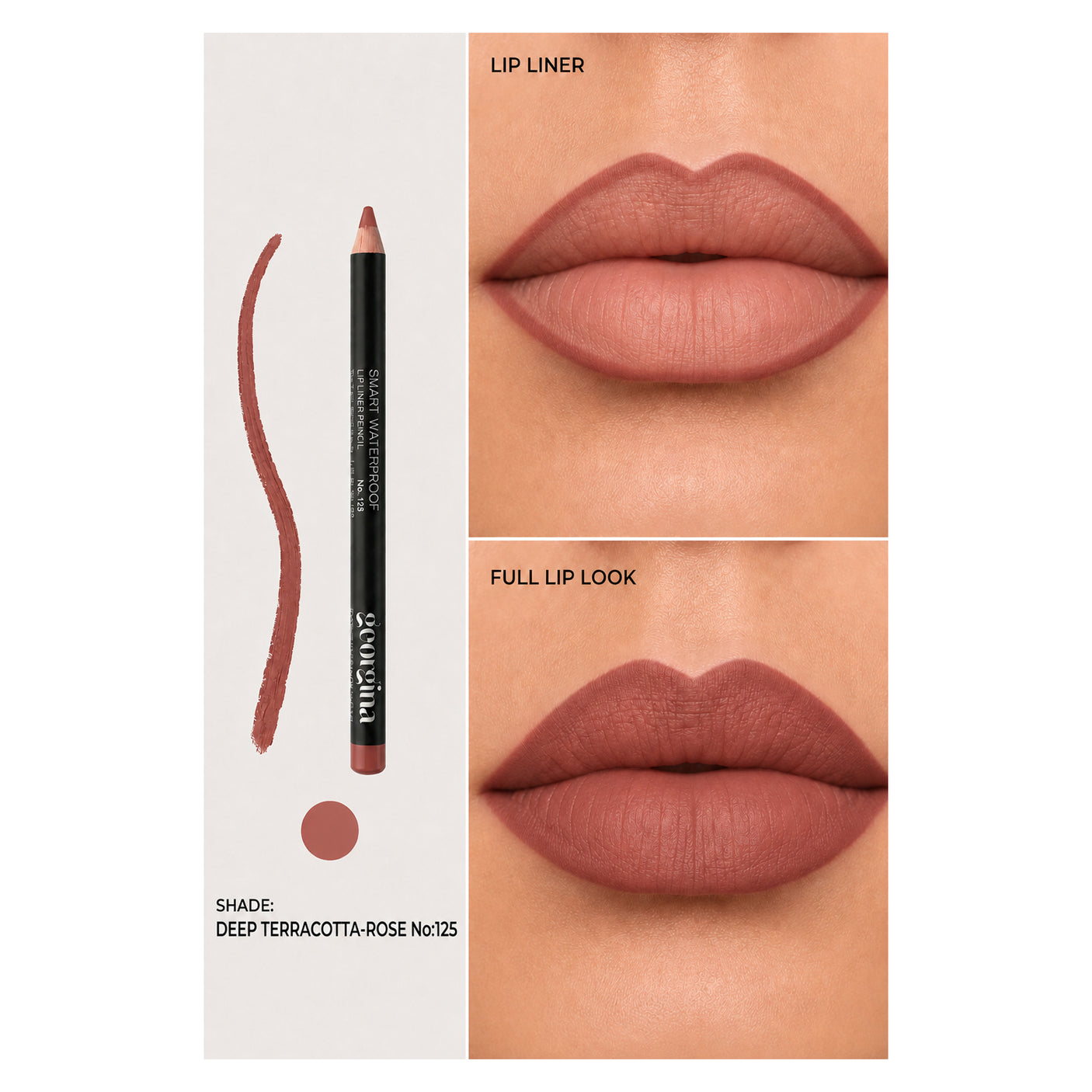 Georgina Smart Waterproof Lip Liner Pencil