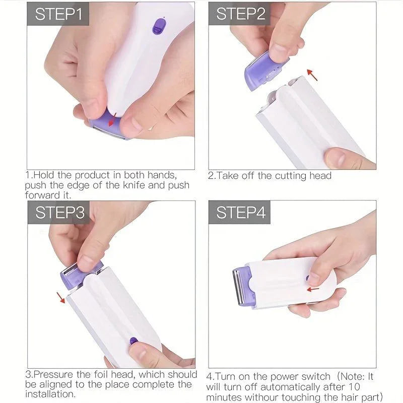 Multifunctional Facial & Body Hair Remover Trimmer