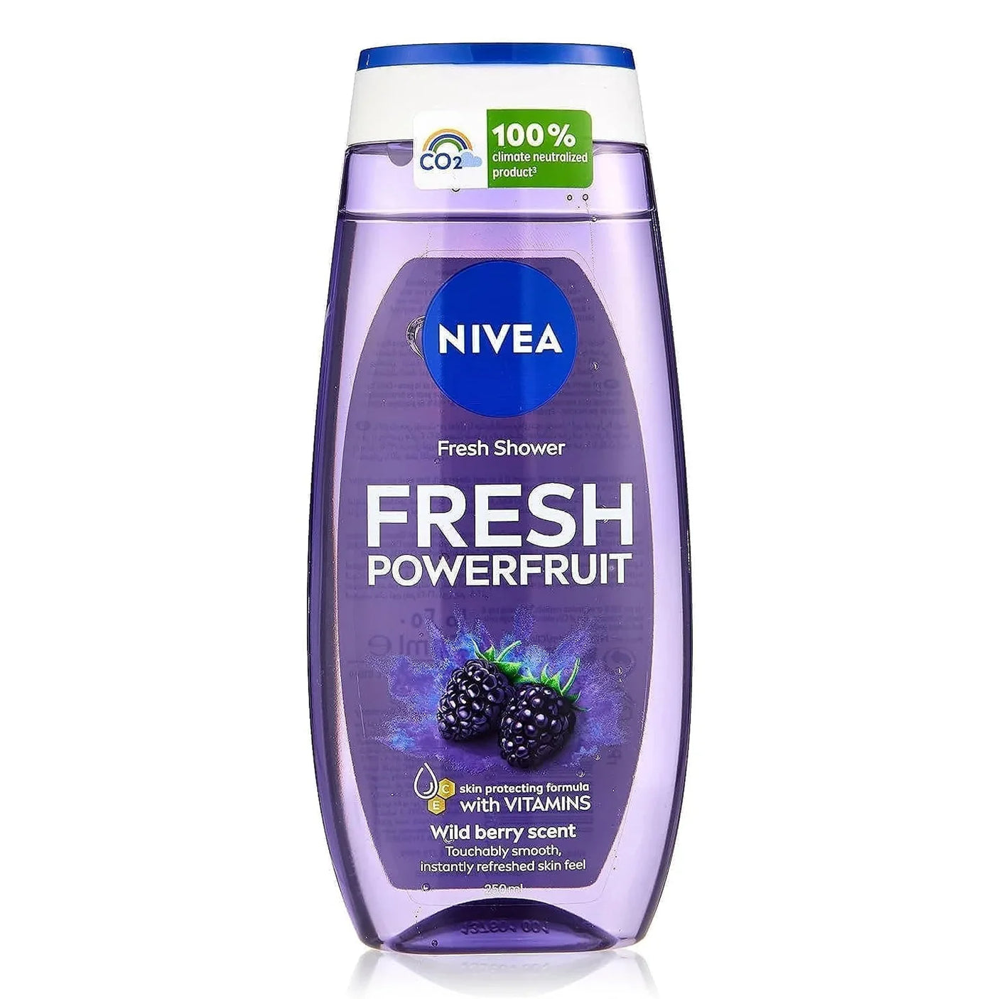 Nivea Fresh Shower Gel Powerfruit Wild Berry Scent - 250ml