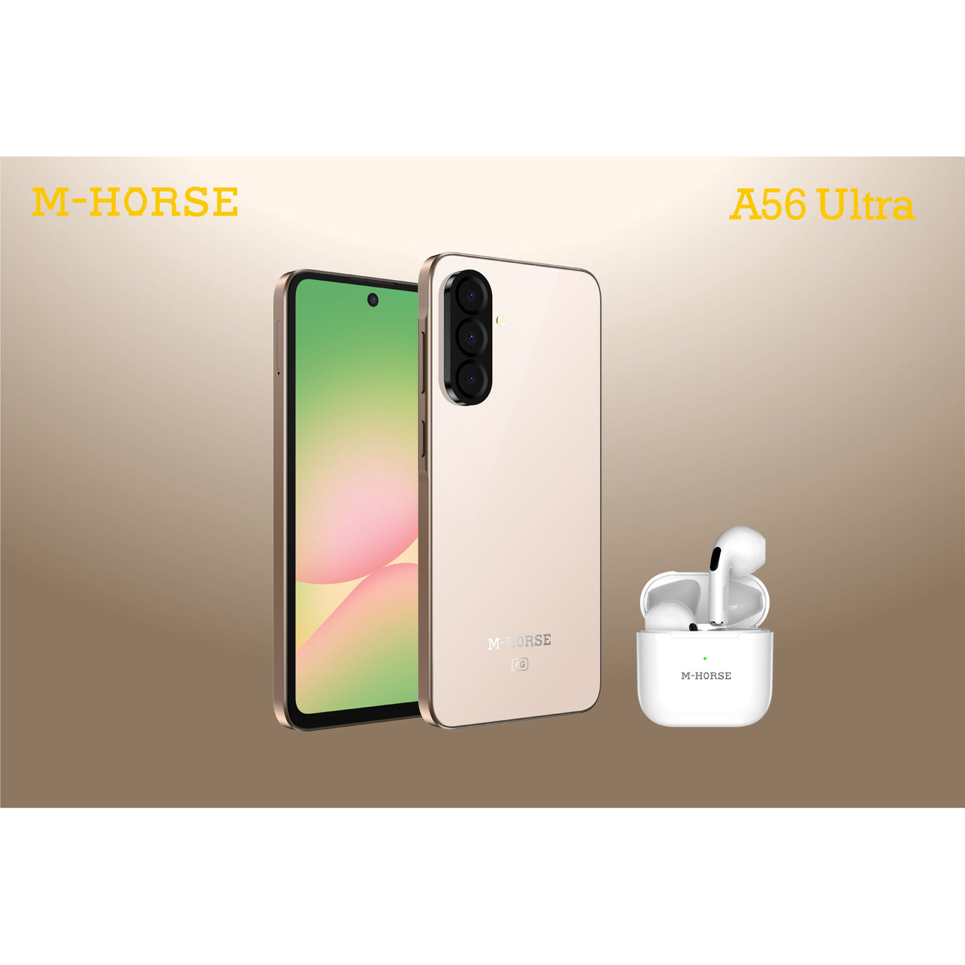 إم هورس A56 الترا 4G، ذاكرة وصول عشوائي 8 جيجابايت + ذاكرة قراءة فقط 128 جيجابايت