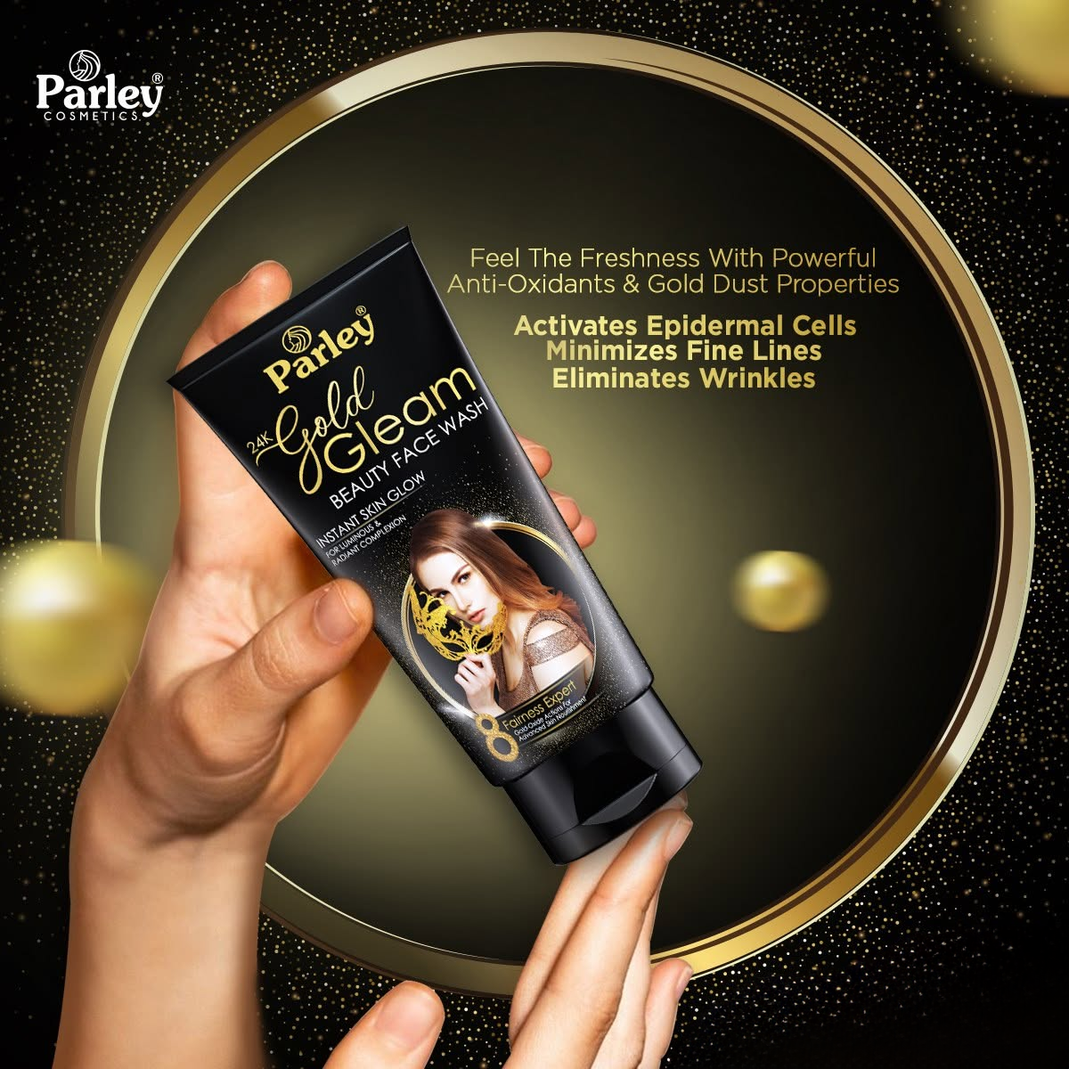 Parley 24K Gold Gleam Beauty Face Wash - 170ml