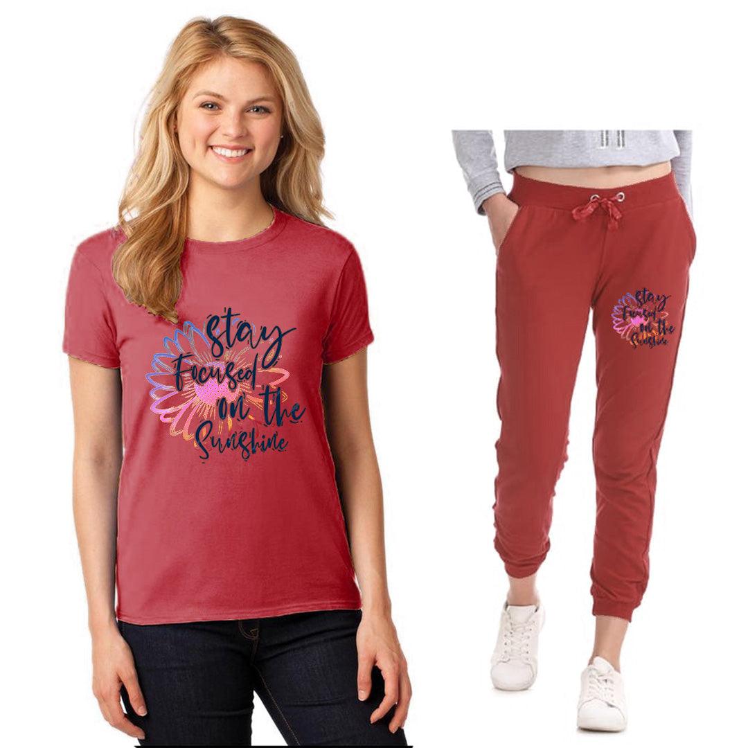 H.S Women Fashion T-Shirt & Pant