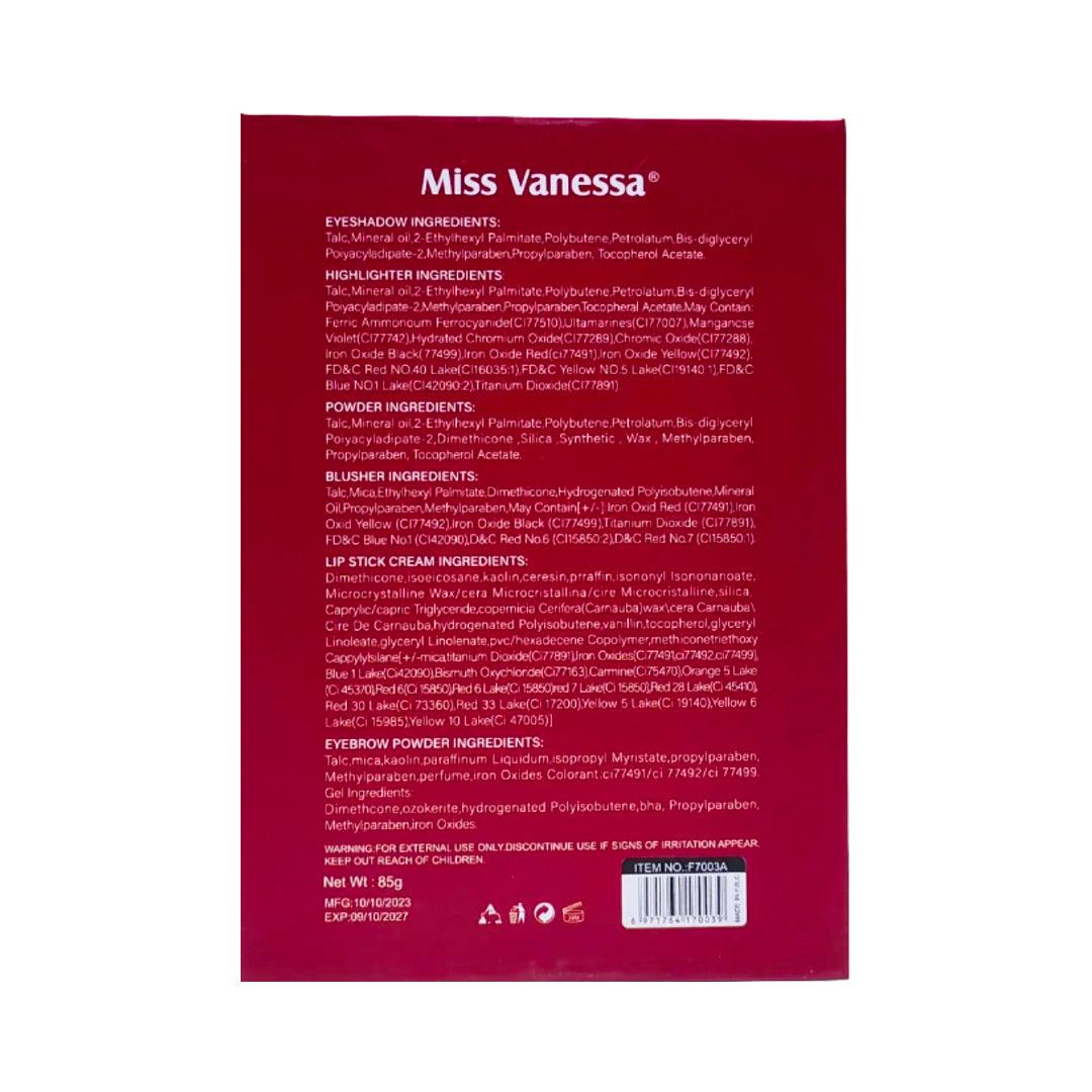 مجموعة مكياج Miss Vanessa Love You الاحترافية