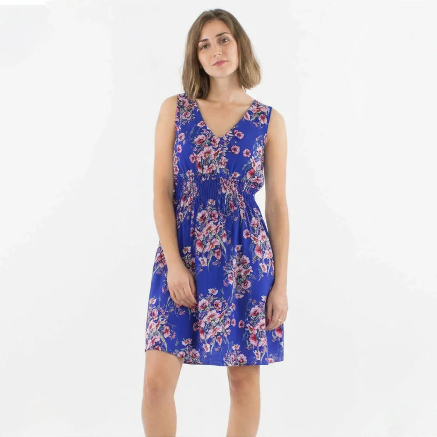 Women’s Floral Sleeveless Casual Dress