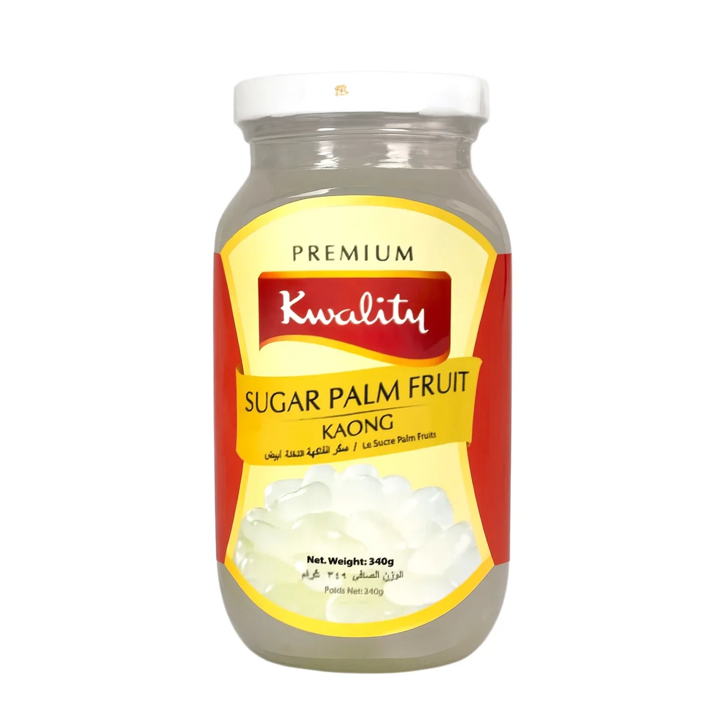 Kwality Sugar Palm Fruit Kaong White - 340g