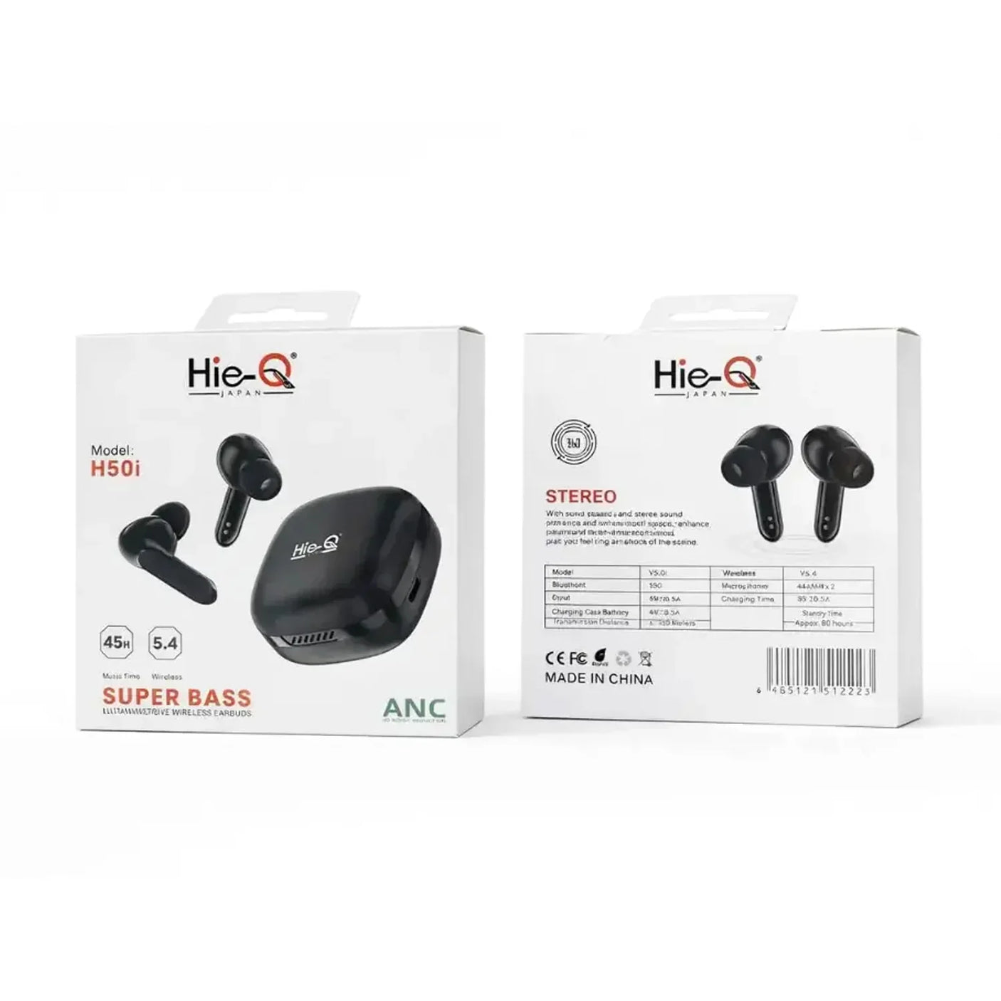 Hie-Q Japan ANC Super Bass TWS - H50i