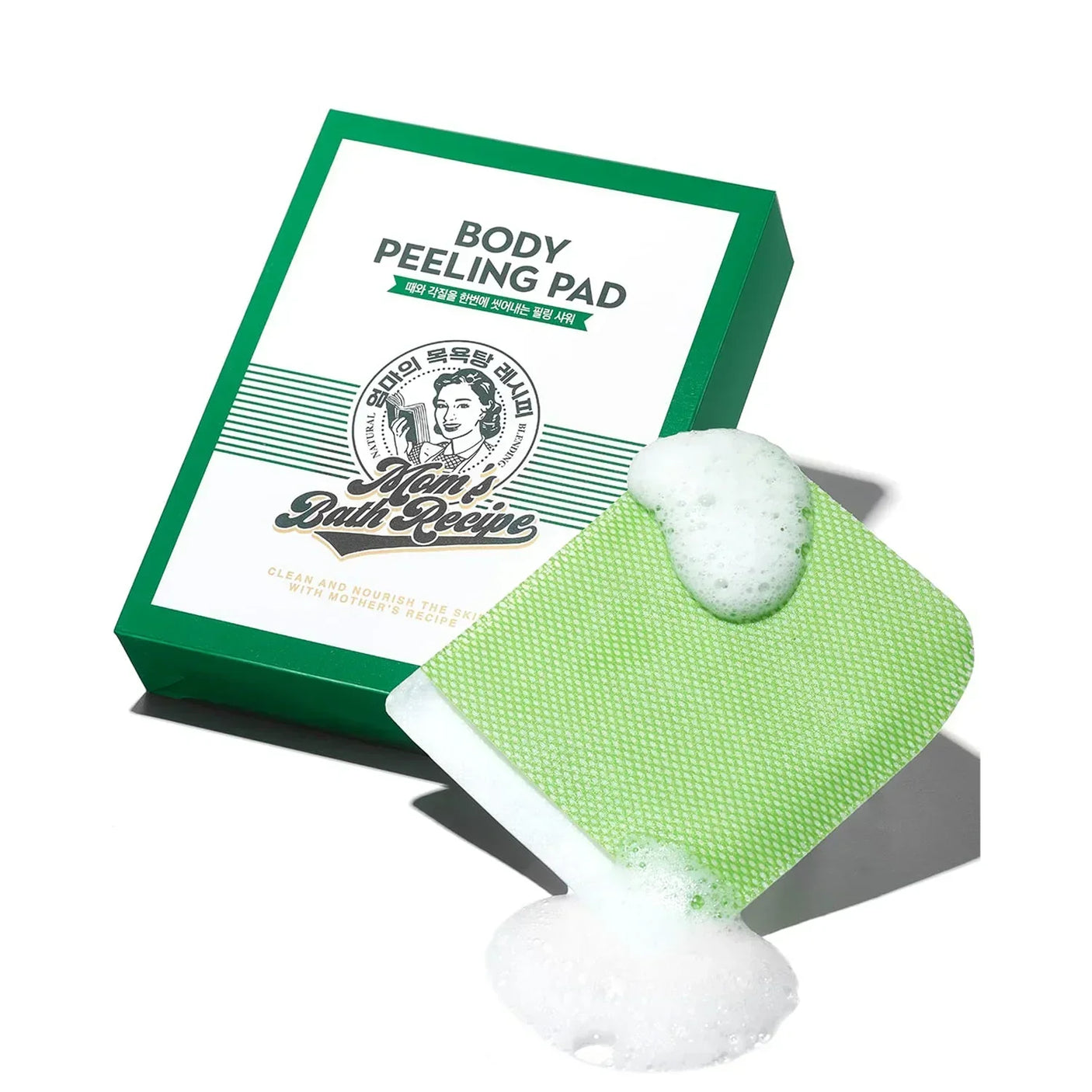 Mom’s Bath Recipe Body Peeling Pad Original - 25ml × 8 Pcs