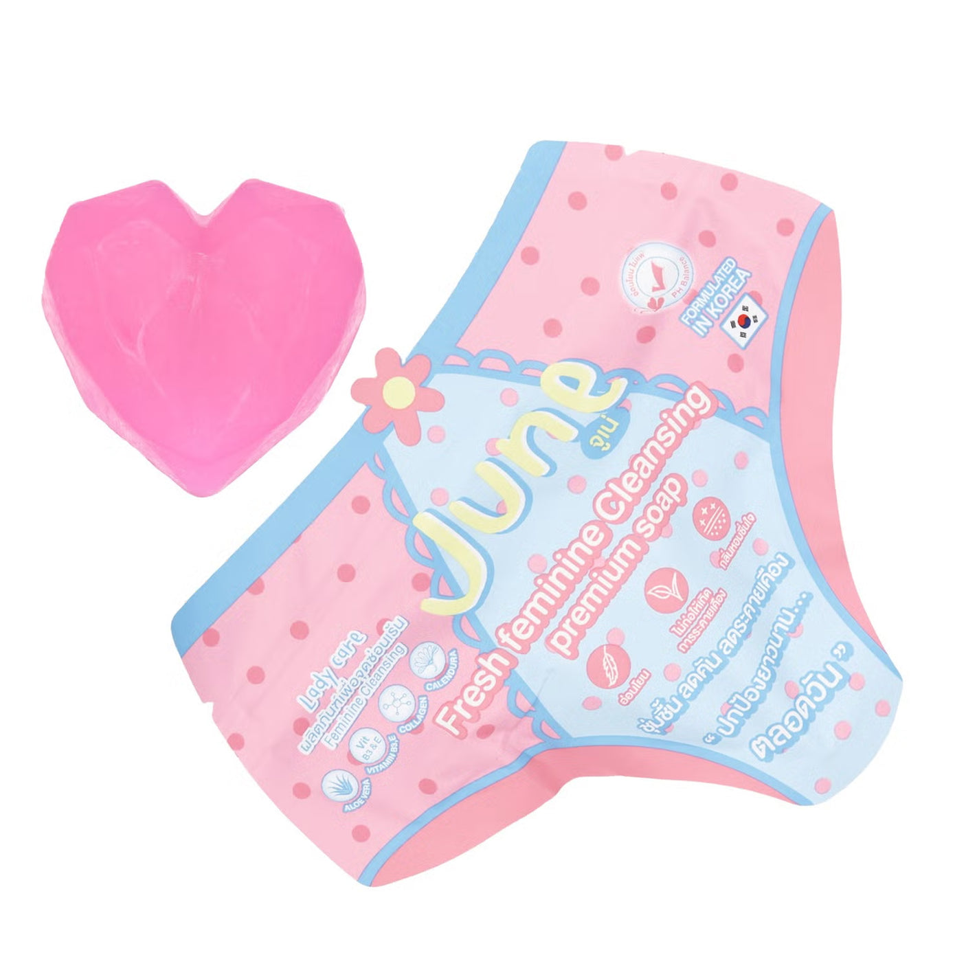 June Fresh Feminine Cleansing Premium Soap - 50g