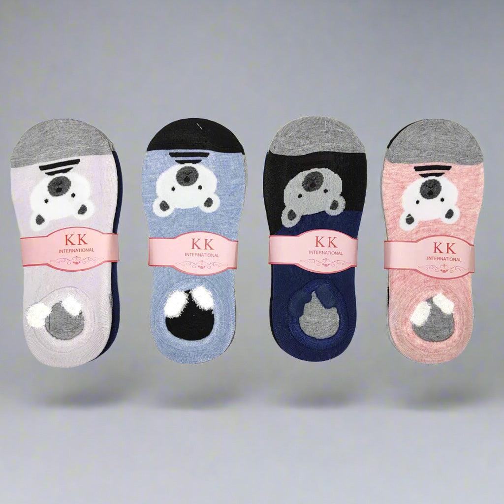 Premium Best Quality Fashion Women's Cotton Socks - 3 Pairs