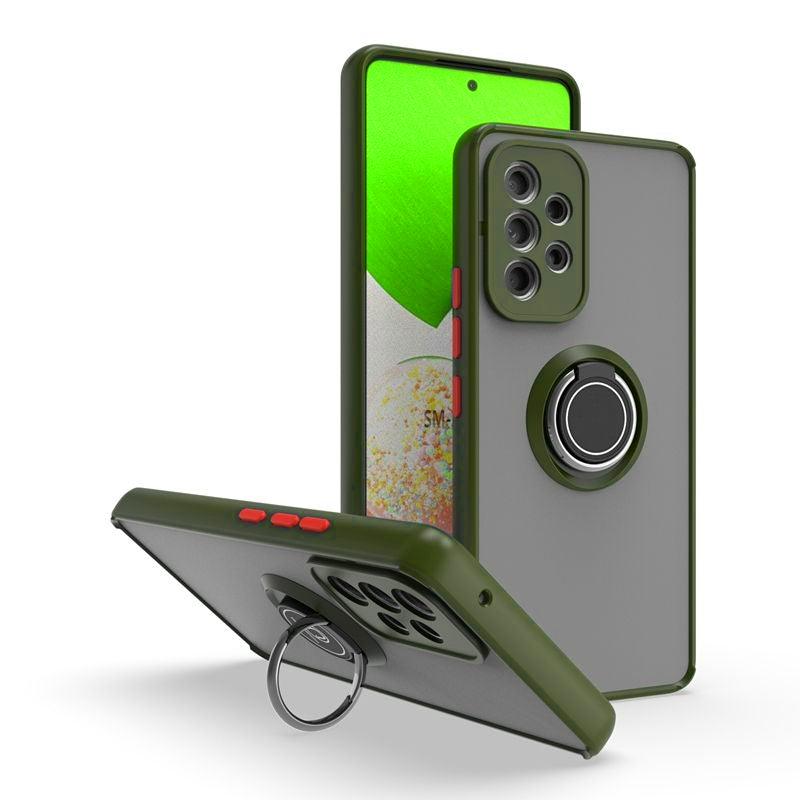 Samsung A53 5G Fashion Smoke Case With Ring Holder