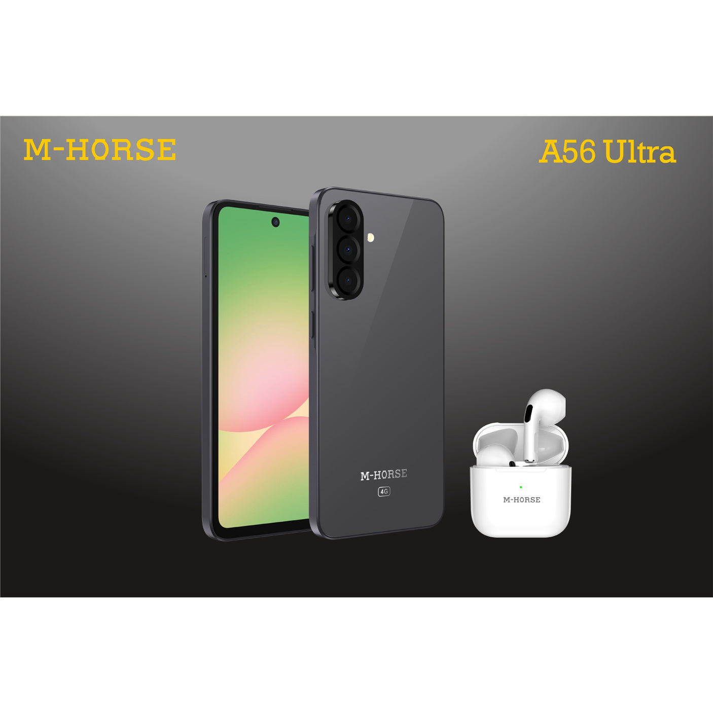 إم هورس A56 الترا 4G، ذاكرة وصول عشوائي 8 جيجابايت + ذاكرة قراءة فقط 128 جيجابايت