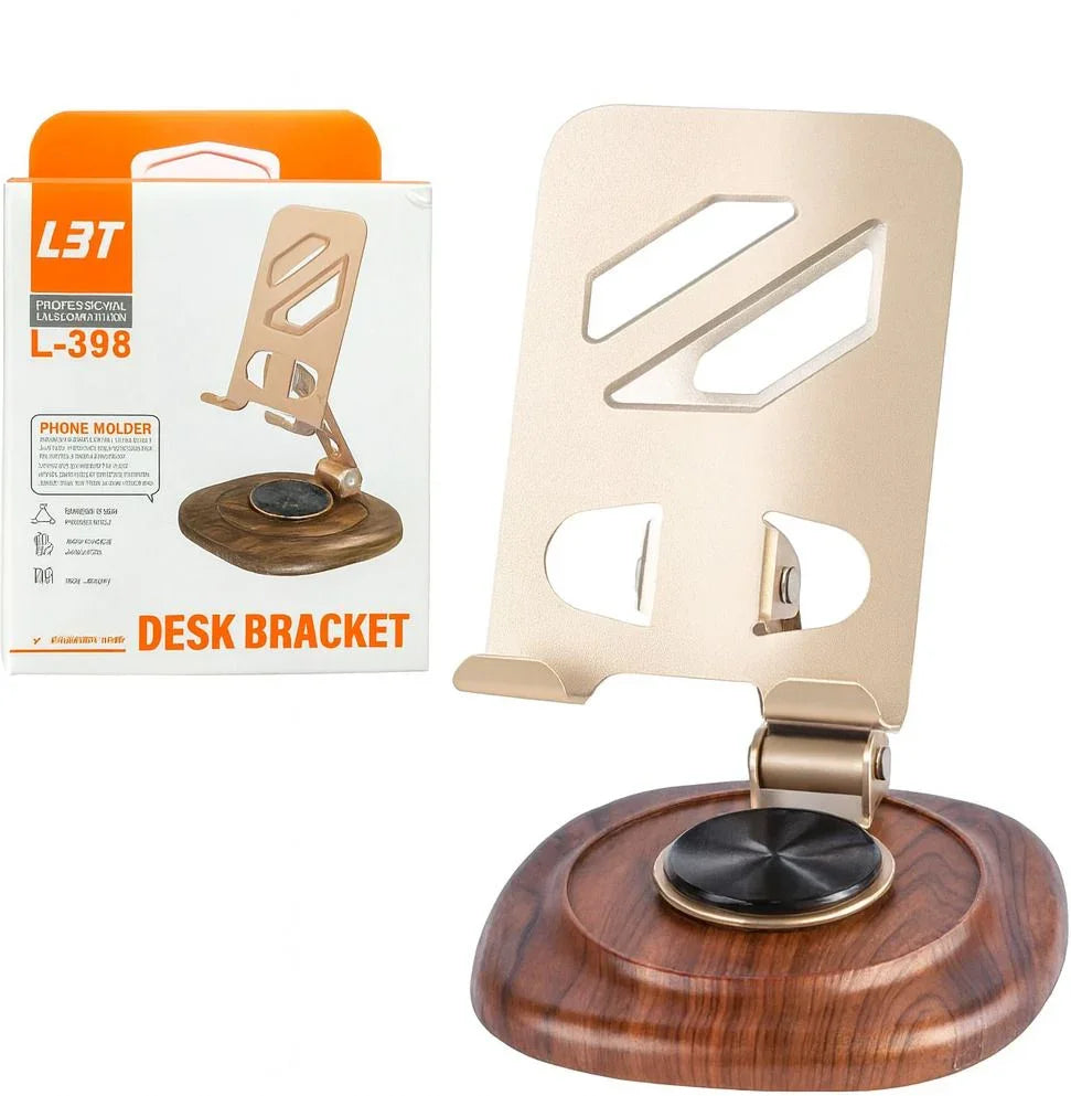 LBT Rotatable & Adjustable Desktop Phone Stand Holder L-398