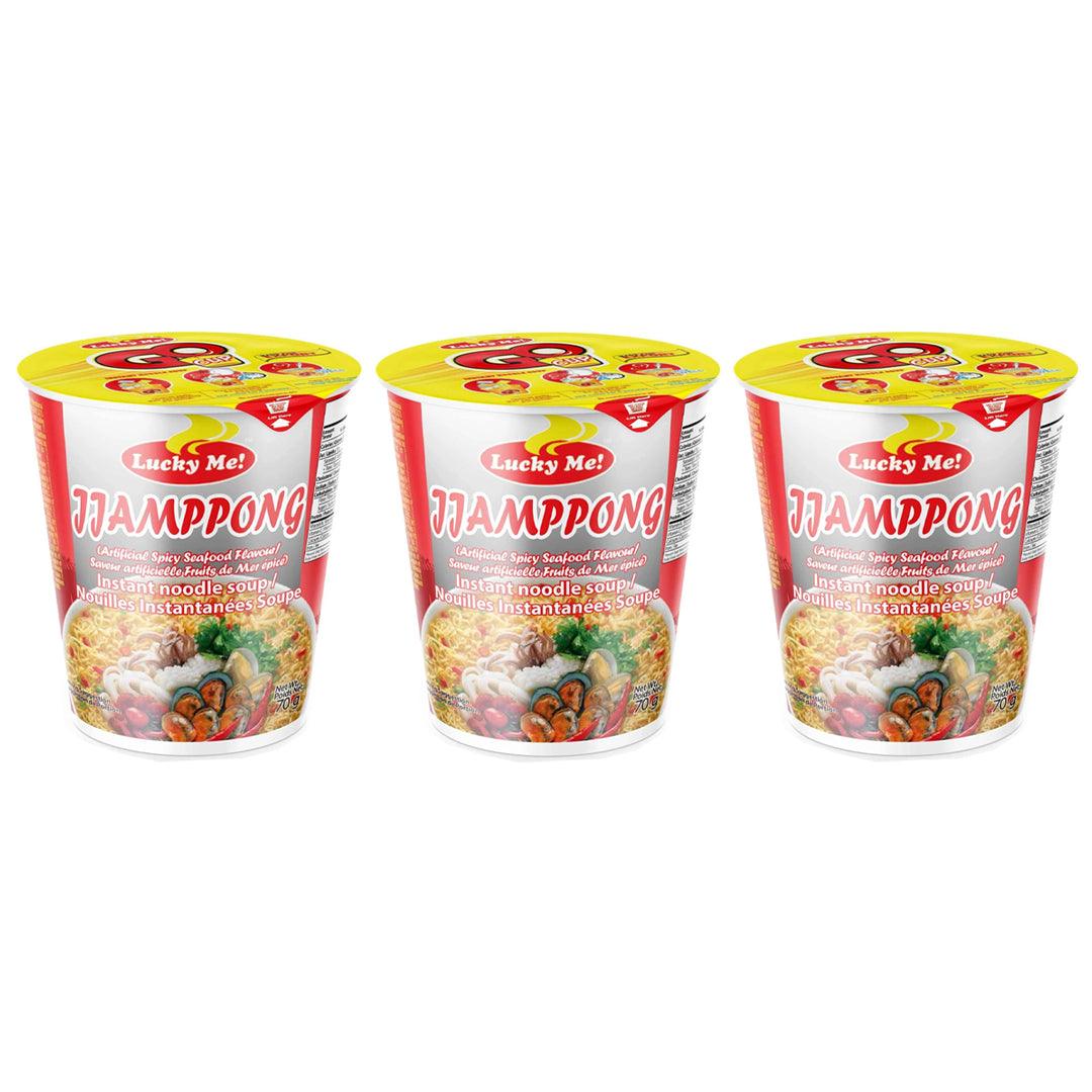 Lucky Me Jjampong Mami Cup Noodles - 70g × 3Pcs (Offer)