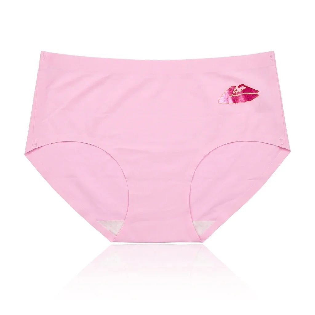 Women's Mid-Waist Seamless Underwear Panty - #322