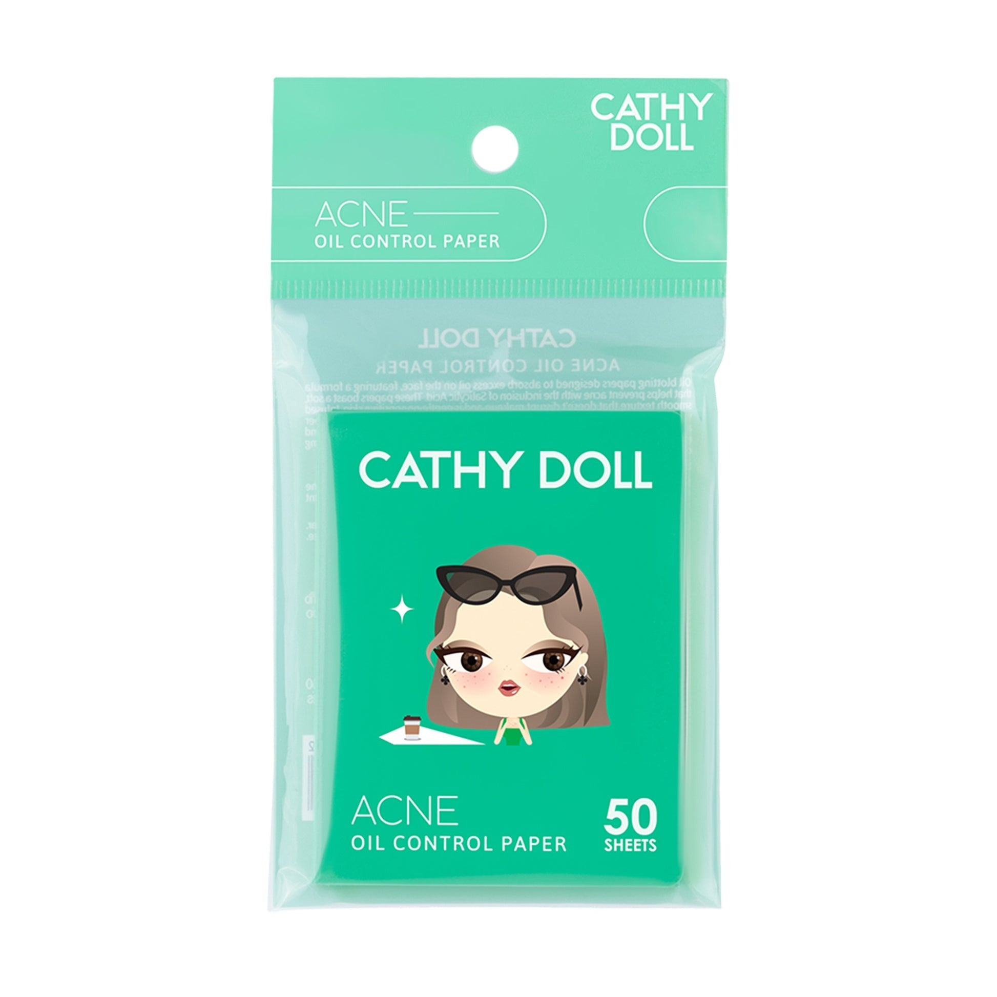 Cathy Doll Acne Oil Control Paper - 50 Sheets