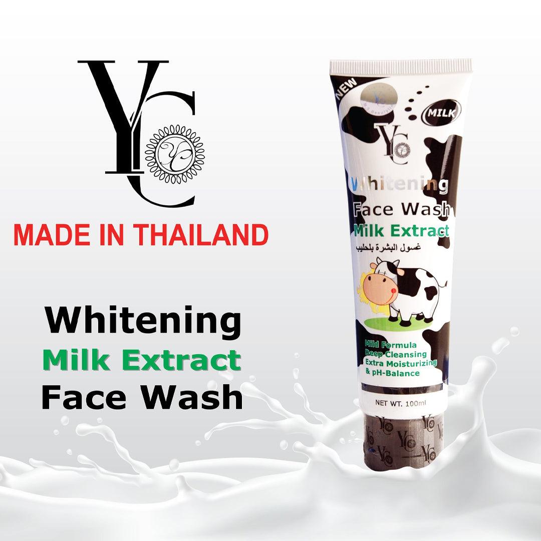 YC Brightening Milk Extract Face Wash - 100ml