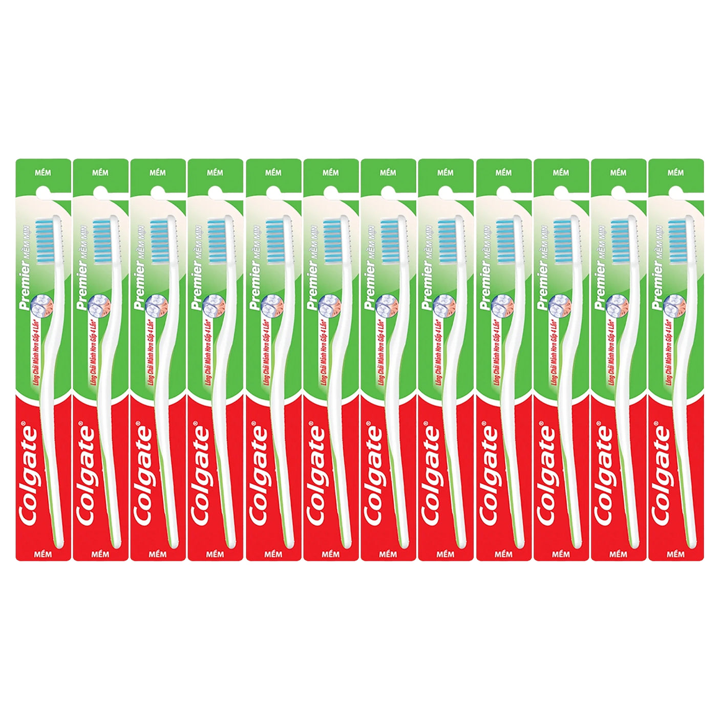 Colgate Premier Clean Soft Toothbrush - 12 Pcs (Offer)