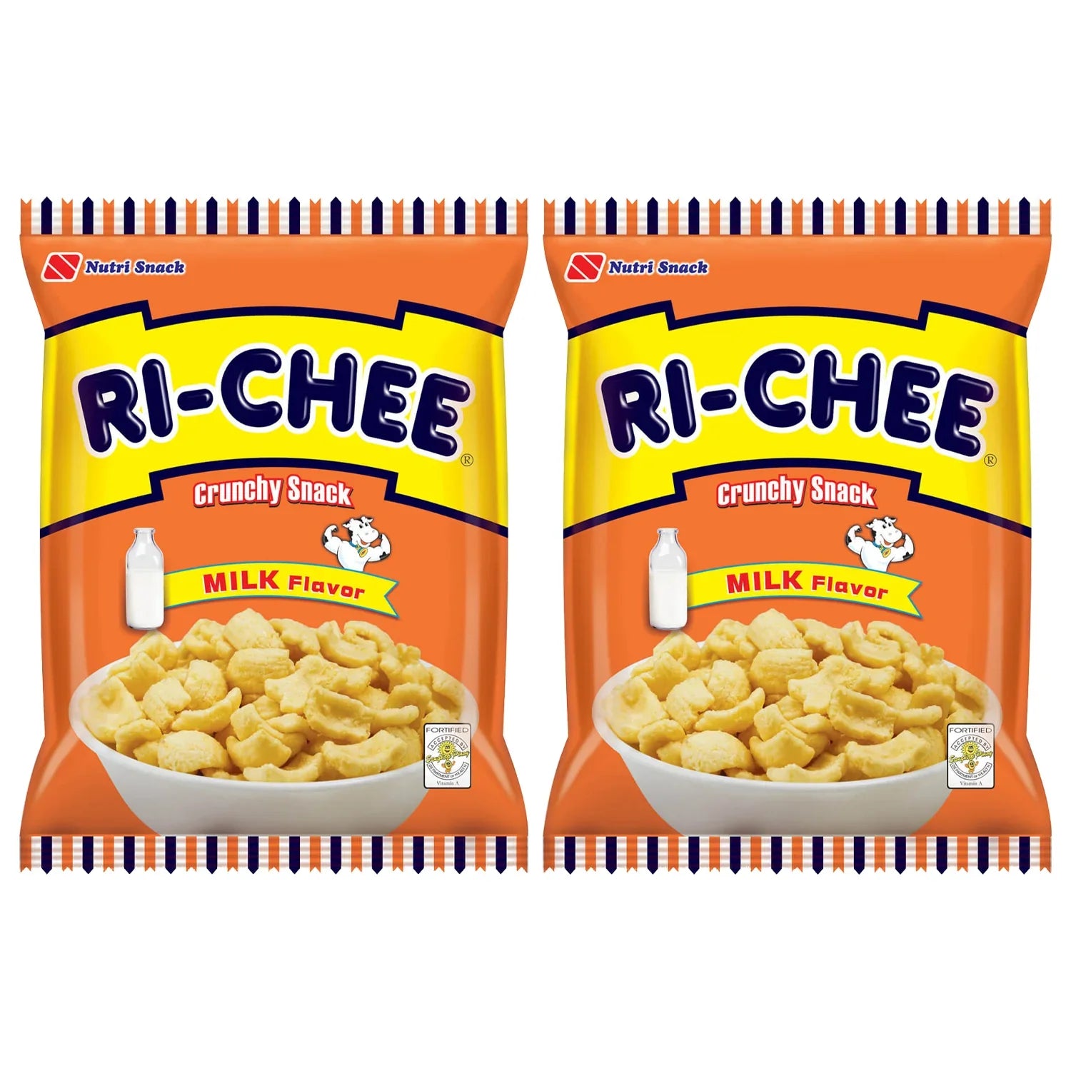 نوتري سناك ري تشي بنكهة الحليب المقرمشة × 2 قطعة (عرض)