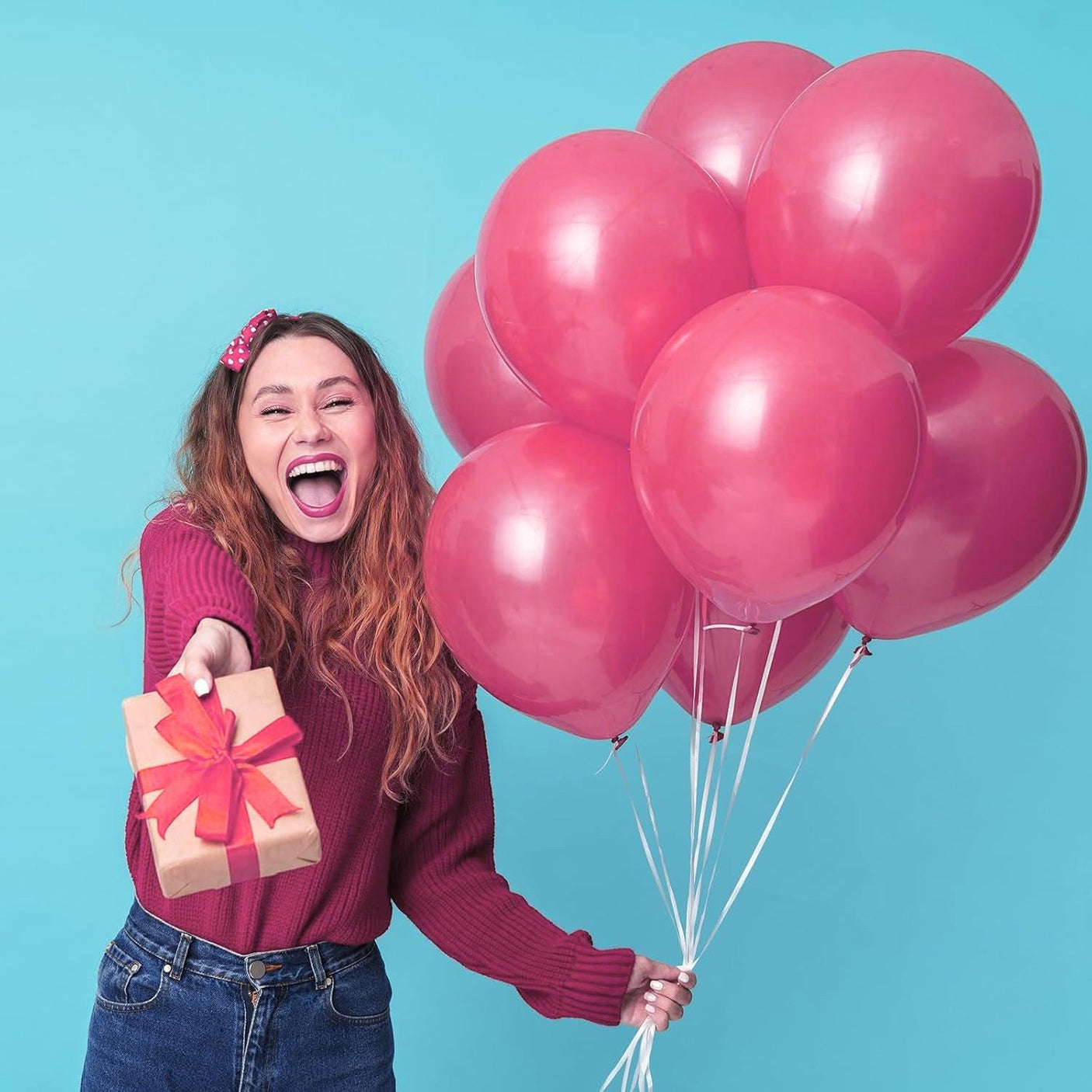 Birthday Party Decoration Balloons Pastel Pink - 10 Pcs