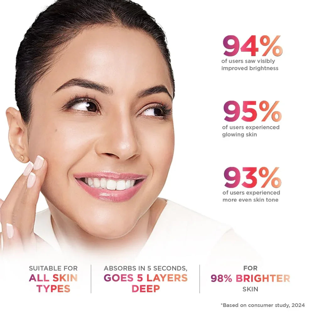 Glow & Lovely Re-New Bright Multi Vitamin Serum in Cream - 80g
