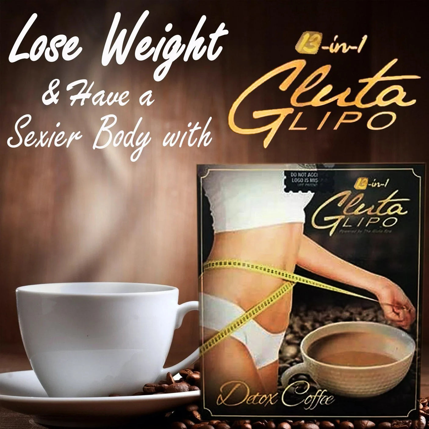 Gluta Lipo Coffee Drink - 210g