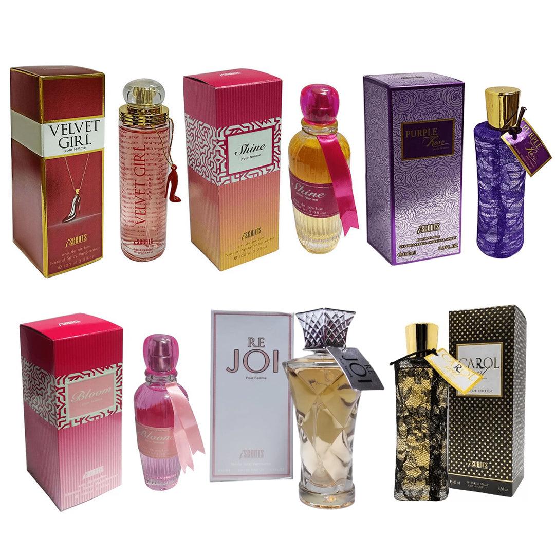 Popular Women Perfumes 100ml × 6 Pcs (PR-63)