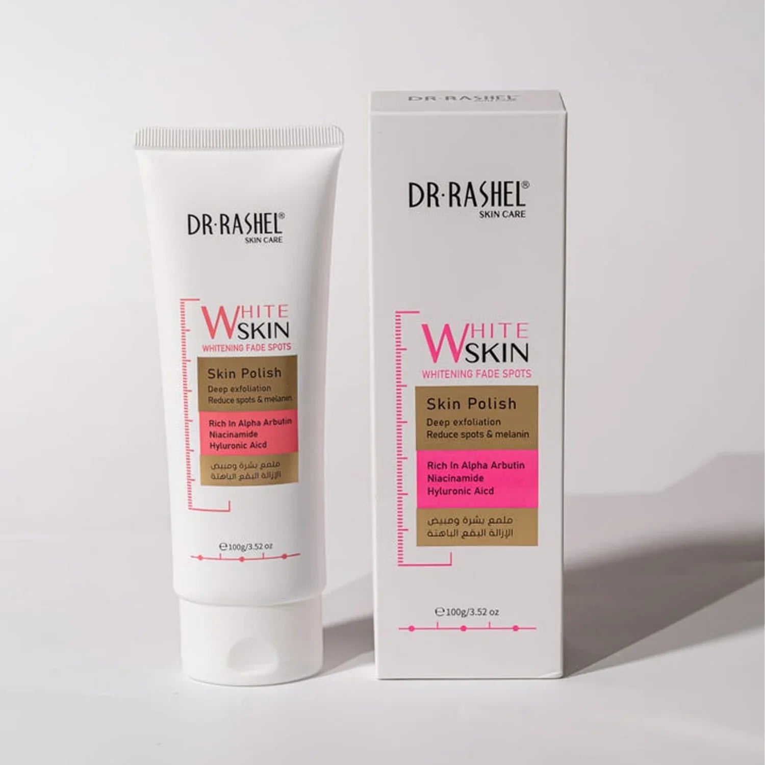 Dr.Rashel White Skin Brightening Fade Spots Skin Polish - 100g