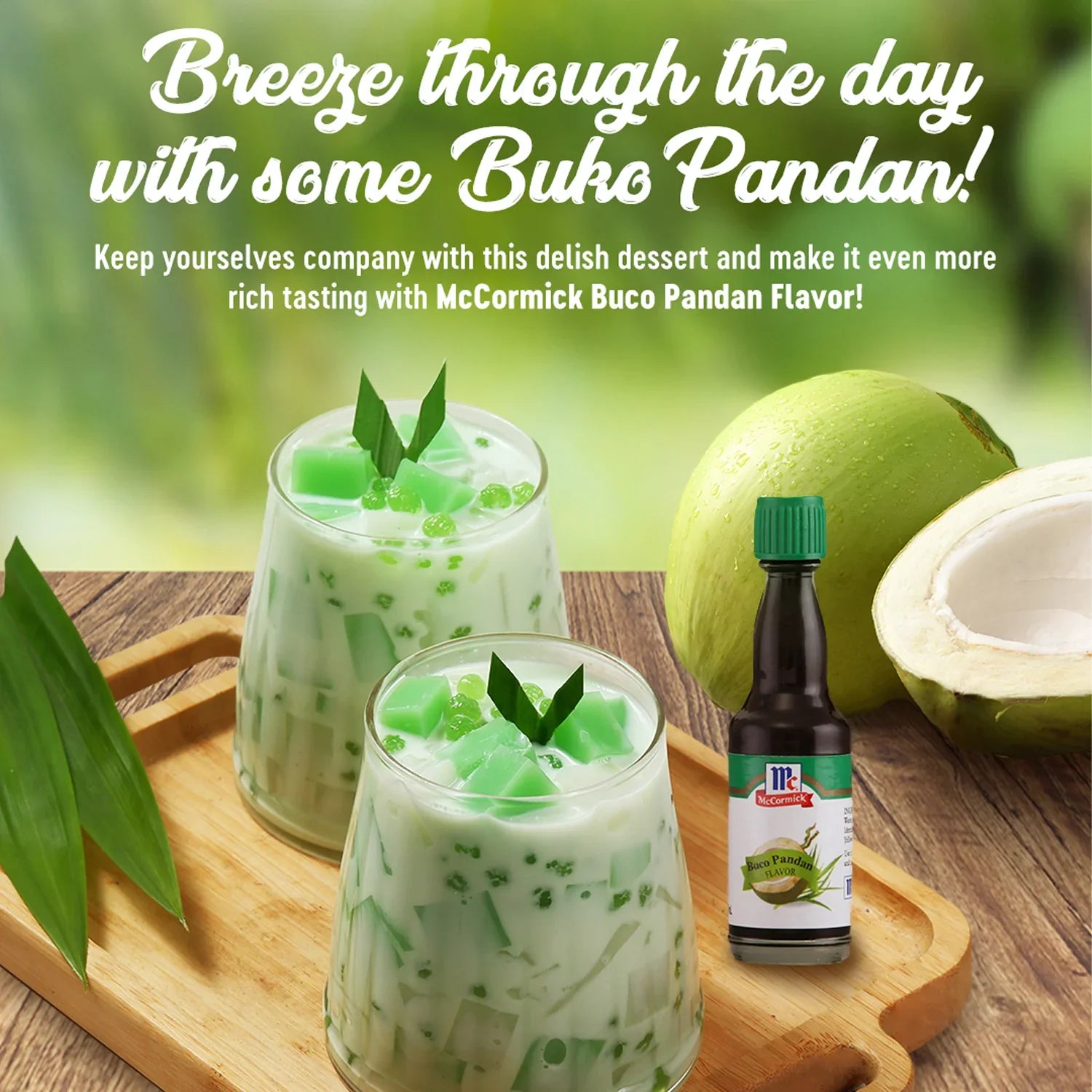 McCormick Buco Pandan Flavor - 20ml