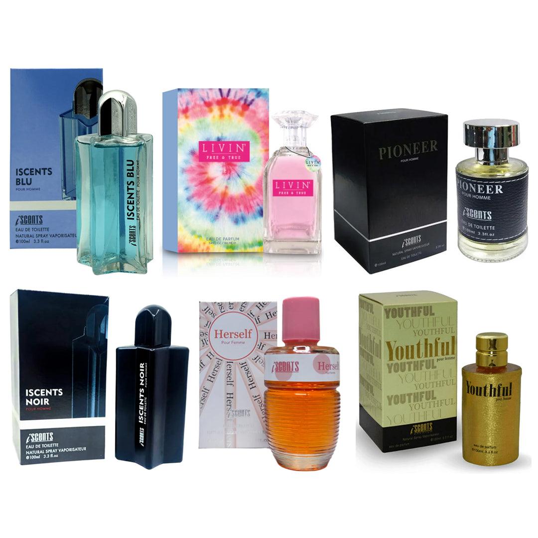 Popular Women Perfumes 100ml × 6 Pcs (PR-64)