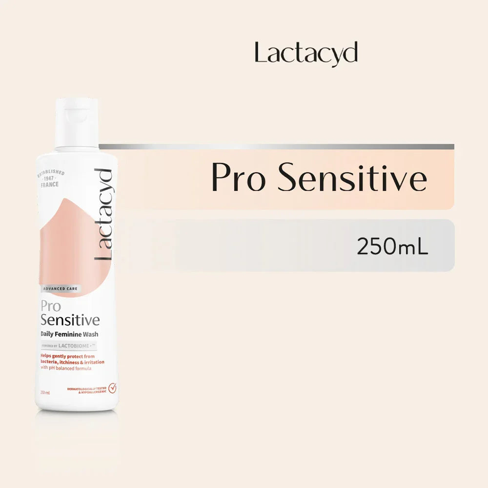 غسول لاكتاسيد النسائي للبشرة الحساسة - 250 مل