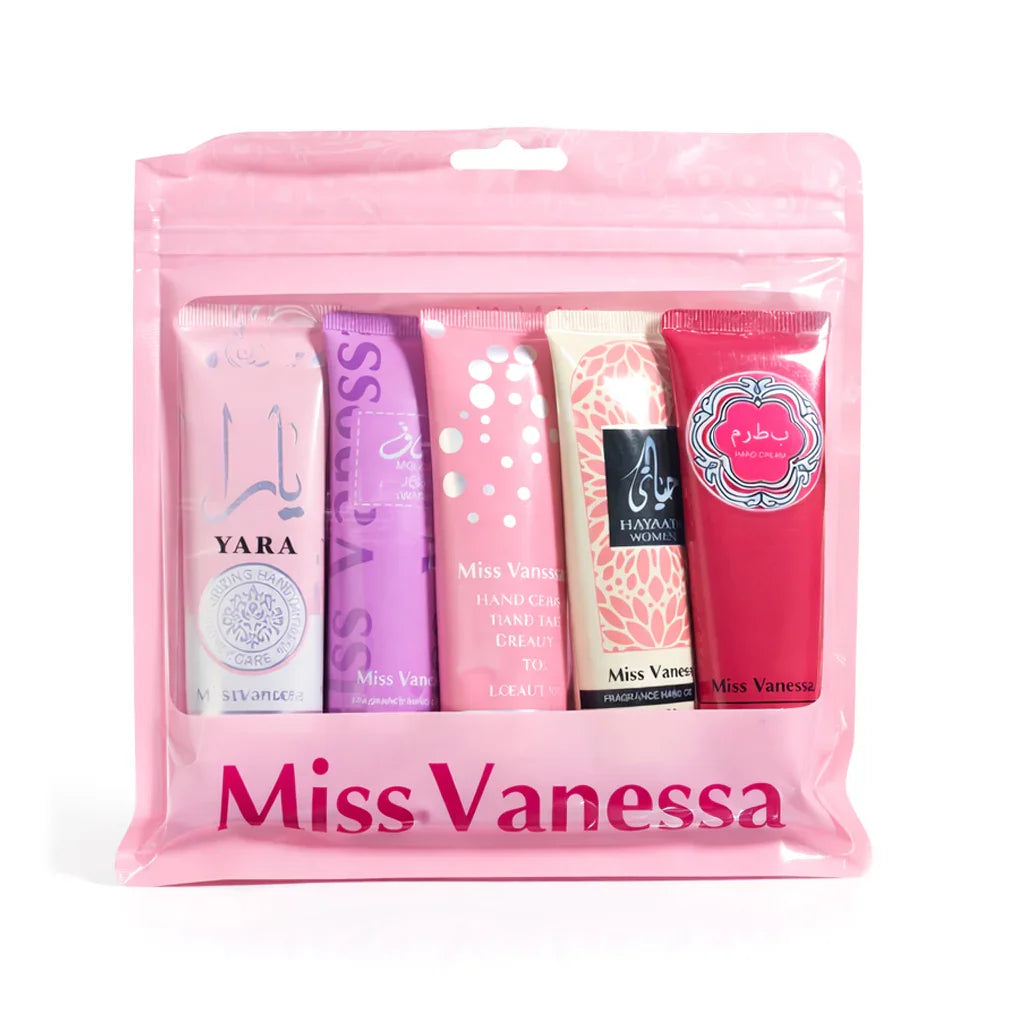 Miss Vanessa Moisturizing Hand Cream - 30g x 5 Pcs